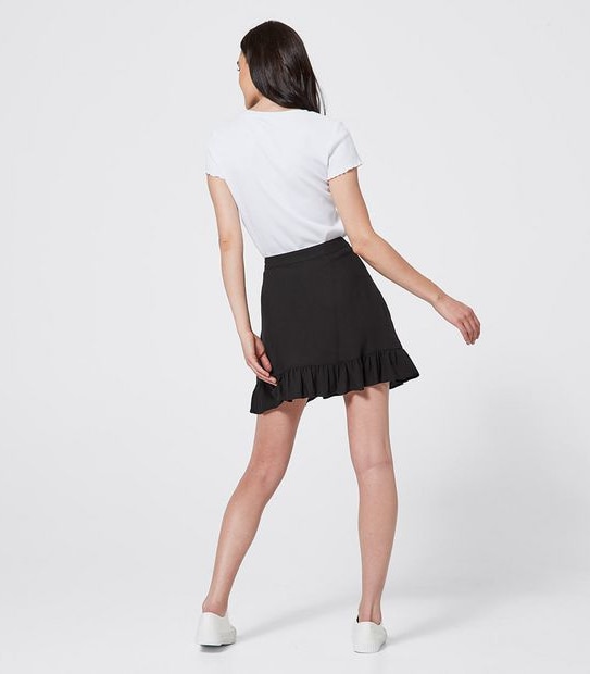 Lily Loves Wrap Mini Skirt