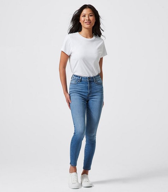 Sophie Skinny High Rise Ankle Length Jeans