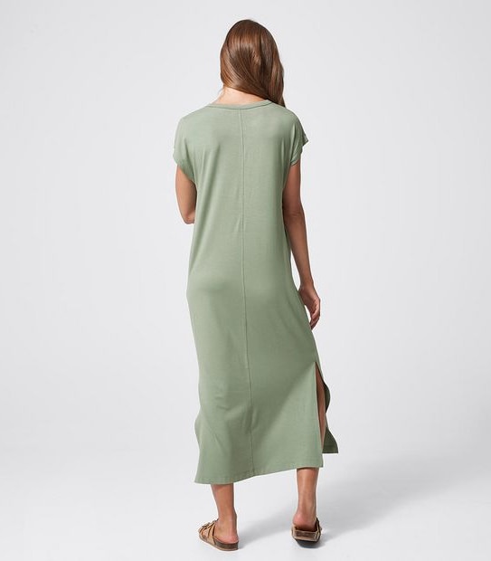 Short Sleeve Knit Shift Dress 4 of 5