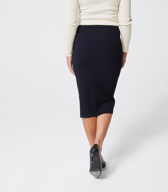 Dannii Minogue Petites Knit Midi Skirt