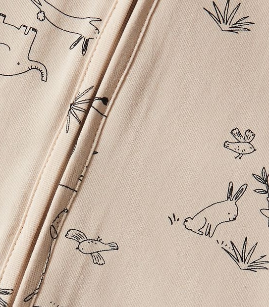 Baby Organic Cotton Print Coverall