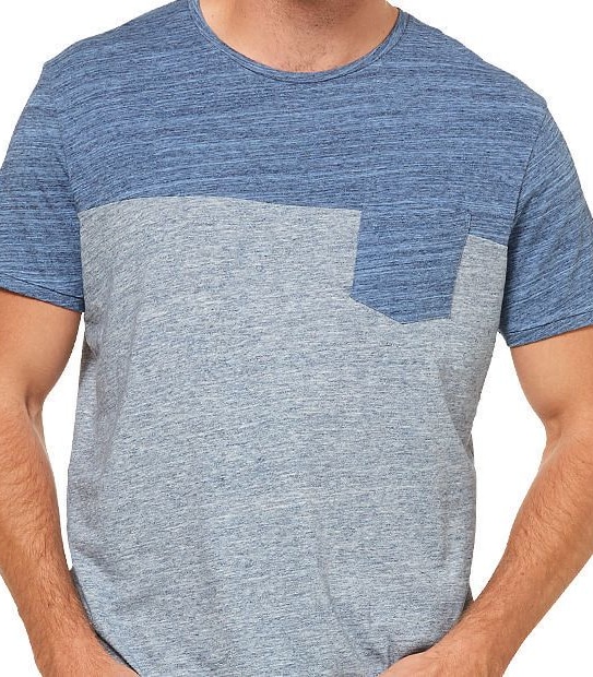 Textured Splice T-Shirt