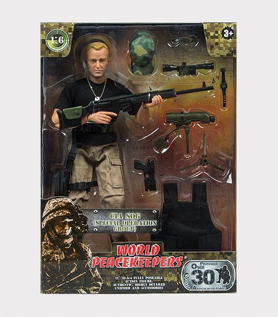 1:6 World Peacekeepers&reg; - 12" Figure 90200 Assorted