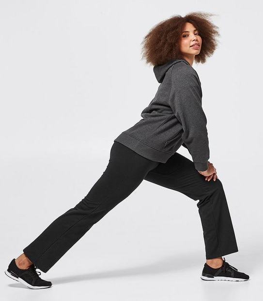 Active Fashion Hoodie Jumper - Charcoal Marle