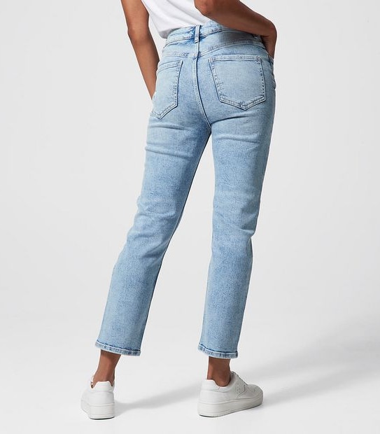 Alexa Straight High Rise Cropped Length Jeans | Target Australia