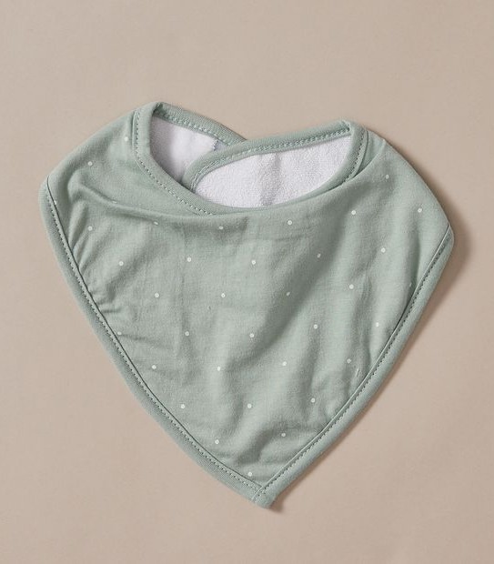 bub. Baby Organic Cotton 2 Pack Bandana Bibs