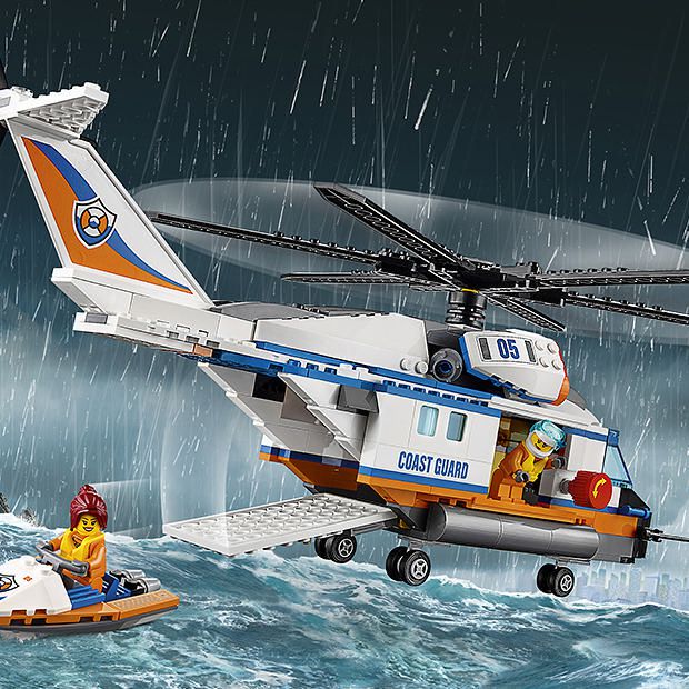 rescue helicopter lego set
