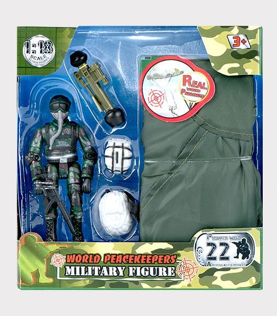 1:18 World Peacekeepers&reg; - Military Figure 77010 Assorted