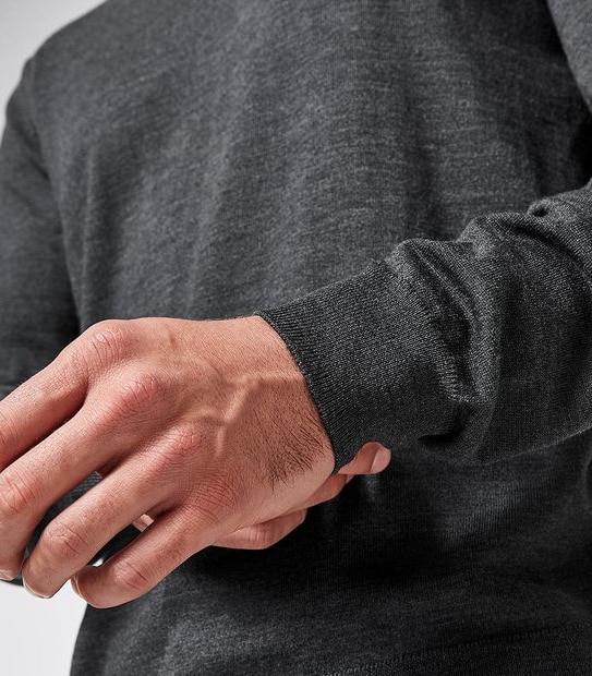 Preview Merino Wool V Neck Knit Jumper
