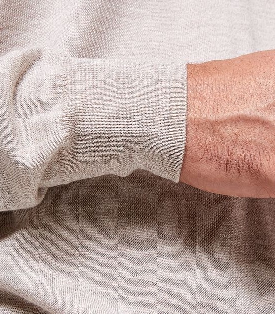 Preview Merino Wool Half Zip Neck Jumper