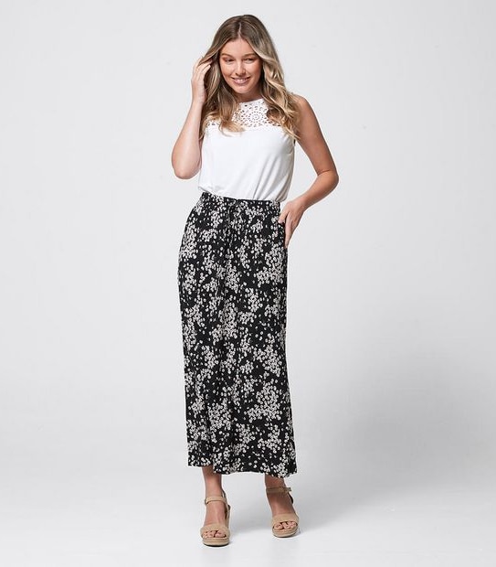 Bias Cut Slip Skirt