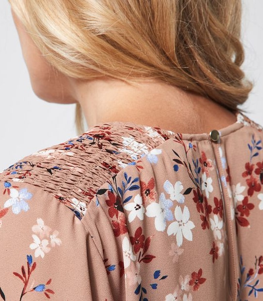Preview Relaxed Smock Shoulder Shell Top