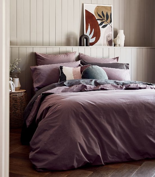 Arlo Stonewash Quilt Cover Set