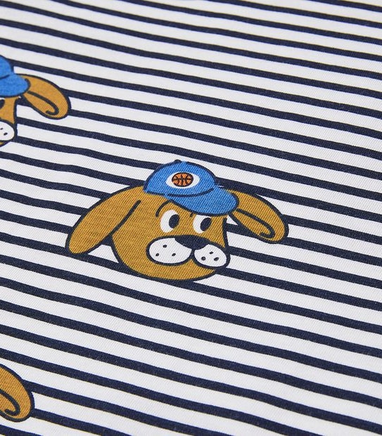 Dog Stripe Pyjama Set