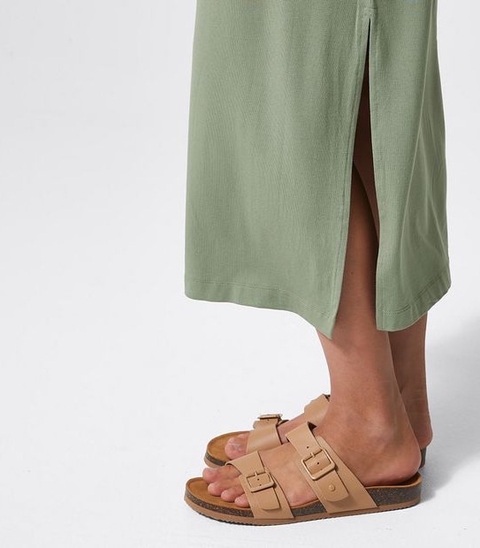 Short Sleeve Knit Shift Dress 3 of 5