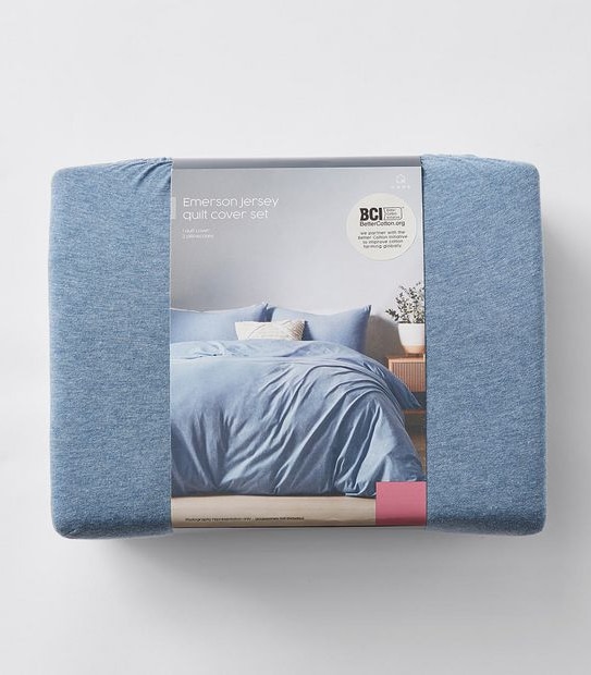 Emerson Jersey Quilt Cover Set