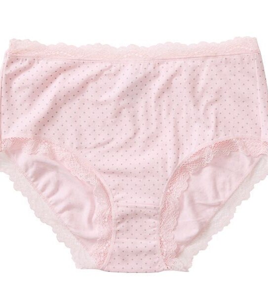 2 Pack Cotton & Lace Full Briefs