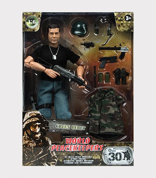 1:6 World Peacekeepers&reg; - 12" Figure 90200 Assorted