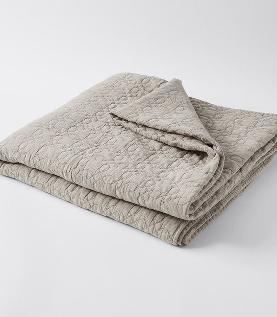 Stonewash Coverlet Set - Queen Bed