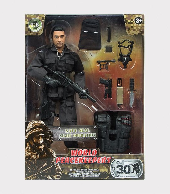 1:6 World Peacekeepers&reg; - 12" Figure 90200 Assorted