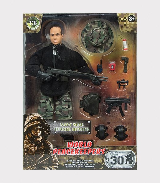 1:6 World Peacekeepers&reg; - 12" Figure 90200 Assorted