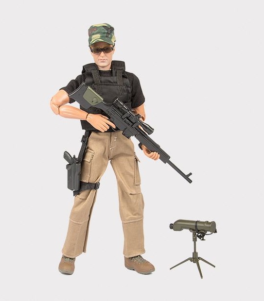 1:6 World Peacekeepers&reg; - 12" Figure 90200 Assorted