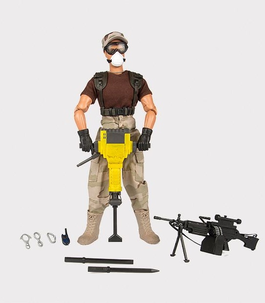 1:6 World Peacekeepers&reg; - 12" Figure 90200 Assorted