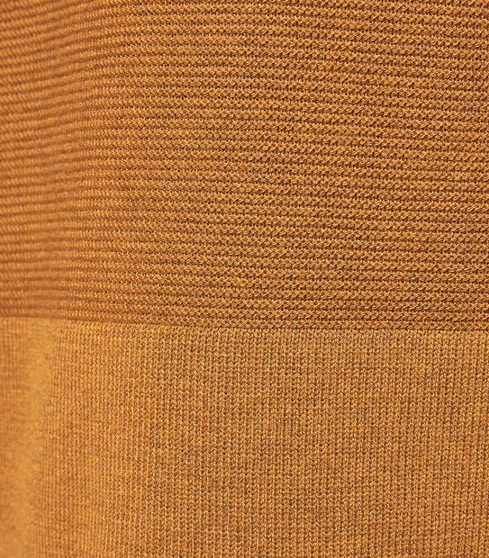 Stitch Detail Curved Hem Jumper