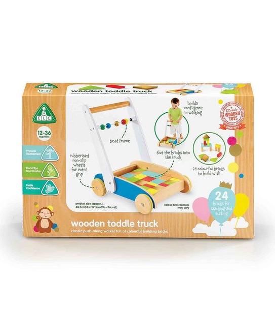 Early Learning Centre Wooden Toddle Truck