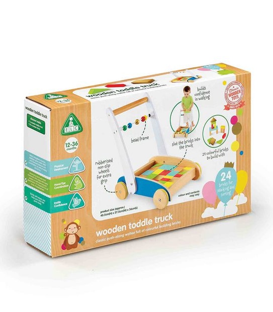 Early Learning Centre Wooden Toddle Truck