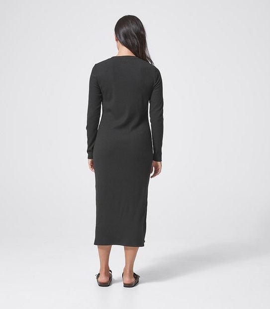 Rib Midi Dress