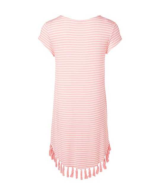 Piping Hot Stripe Tassel Dress 2 of 3