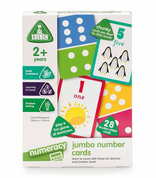 Early Learning Centre Jumbo Number Cards