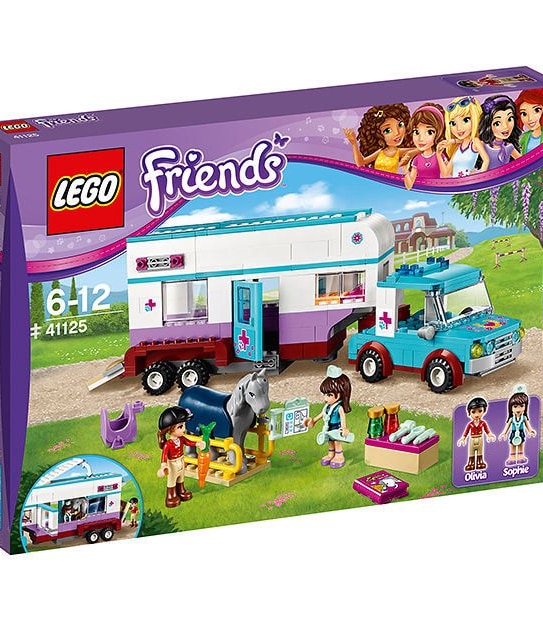 LEGO&reg; Friends Horse Vet Trailer 41125