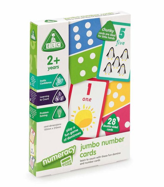 Early Learning Centre Jumbo Number Cards