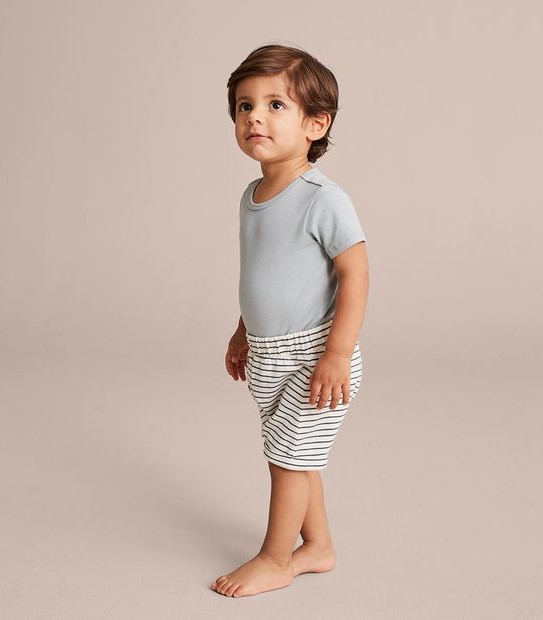 2 Pack Baby Organic Cotton Shorts