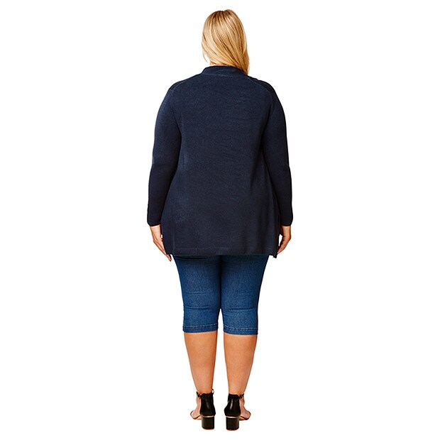 belle curve cardigan