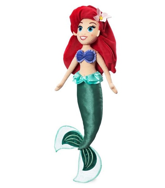 Disney Little Mermaid Ariel Soft Plush Doll, Medium 46cm