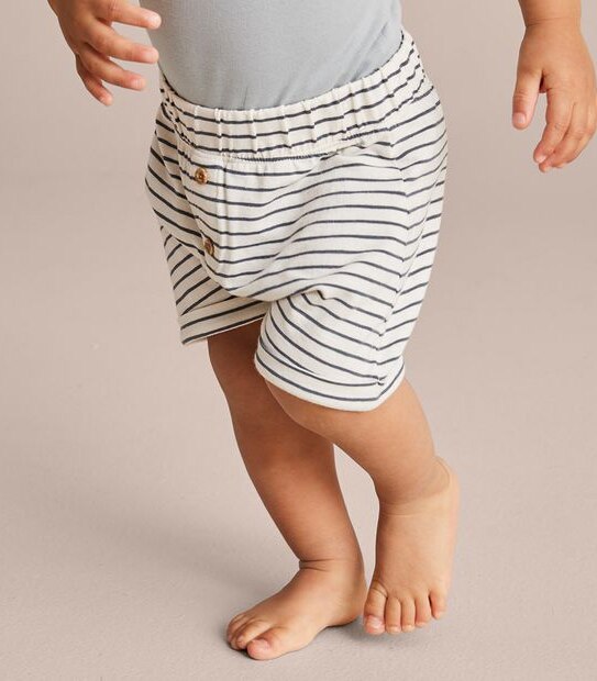 2 Pack Baby Organic Cotton Shorts