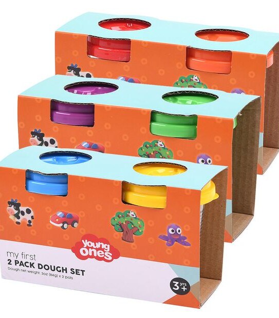 Young Ones My First 2 Pack Dough Set Assorted