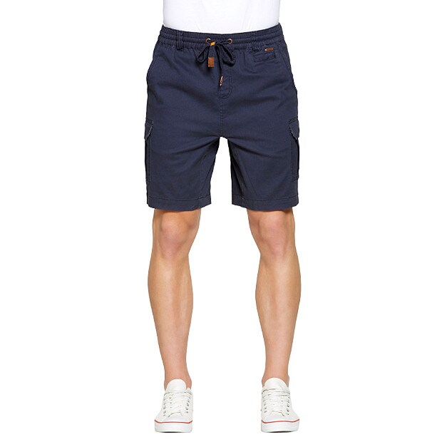 Men's Piping Hot Dealer Cargo Shorts Indigo Target Australia