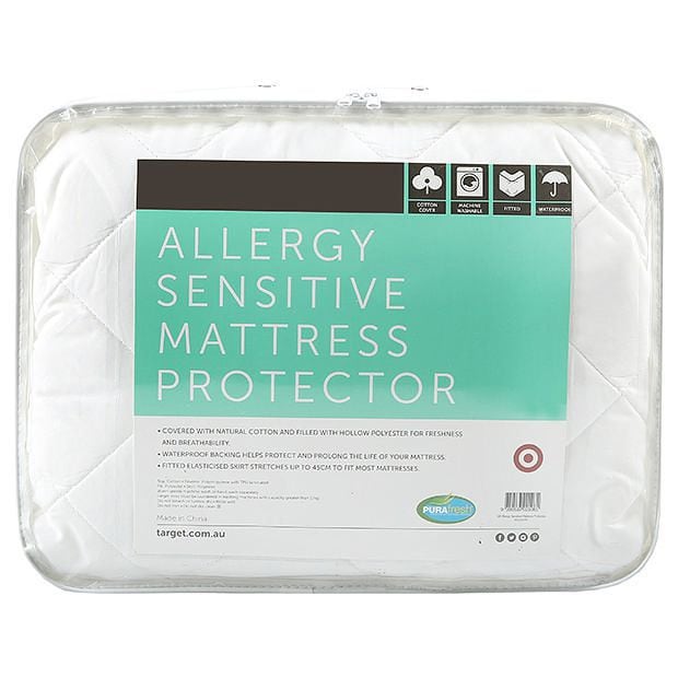 Allergy Sensitive Waterproof Mattress Protector Target Australia
