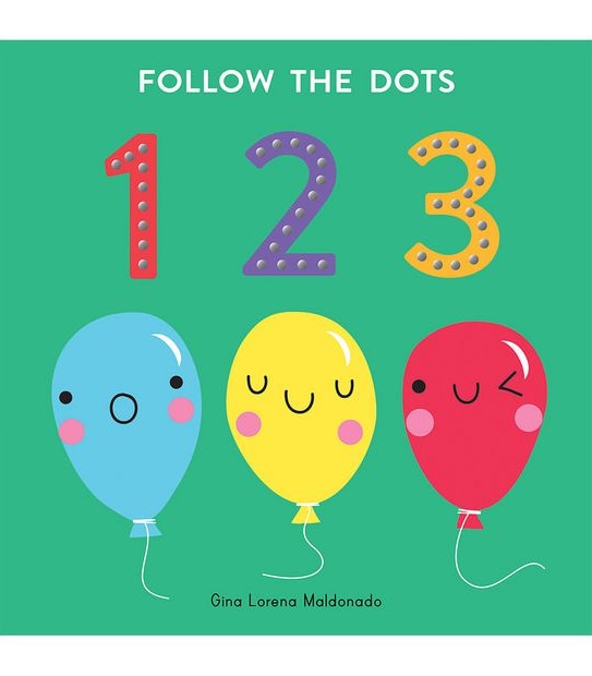 Follow the Dots - 123 Cased Board Book