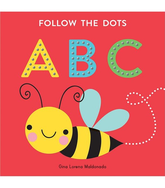 Follow the Dots - ABC Cased Board Book