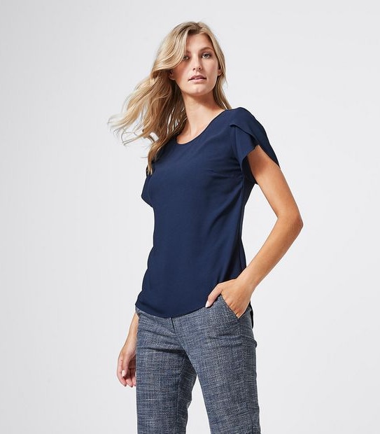 Preview Evie Tulip Sleeve Top