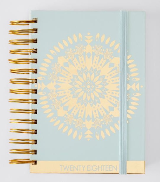 Target 2018 Mandala Diary - A5
