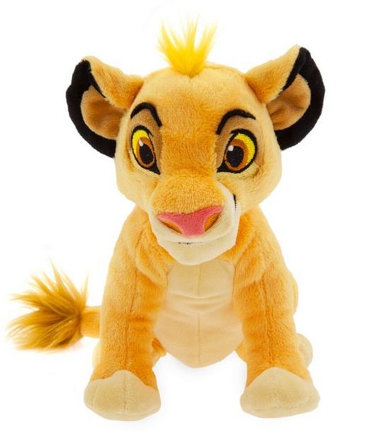 Disney Lion King Simba Plush, Mini Bean Bag 18cm