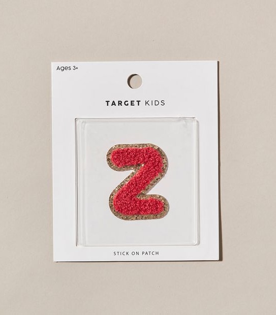 Stick on Patch - Letter