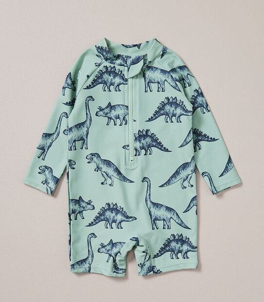 2 Piece Baby Dinosaur Swim Set