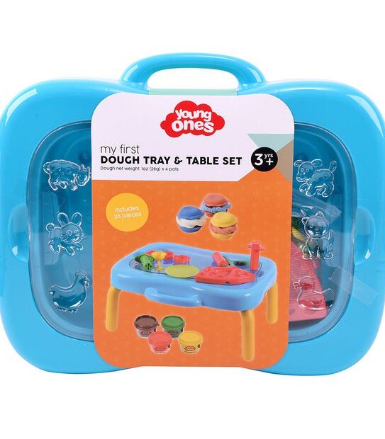 Young Ones My First Dough Tray & Table Set